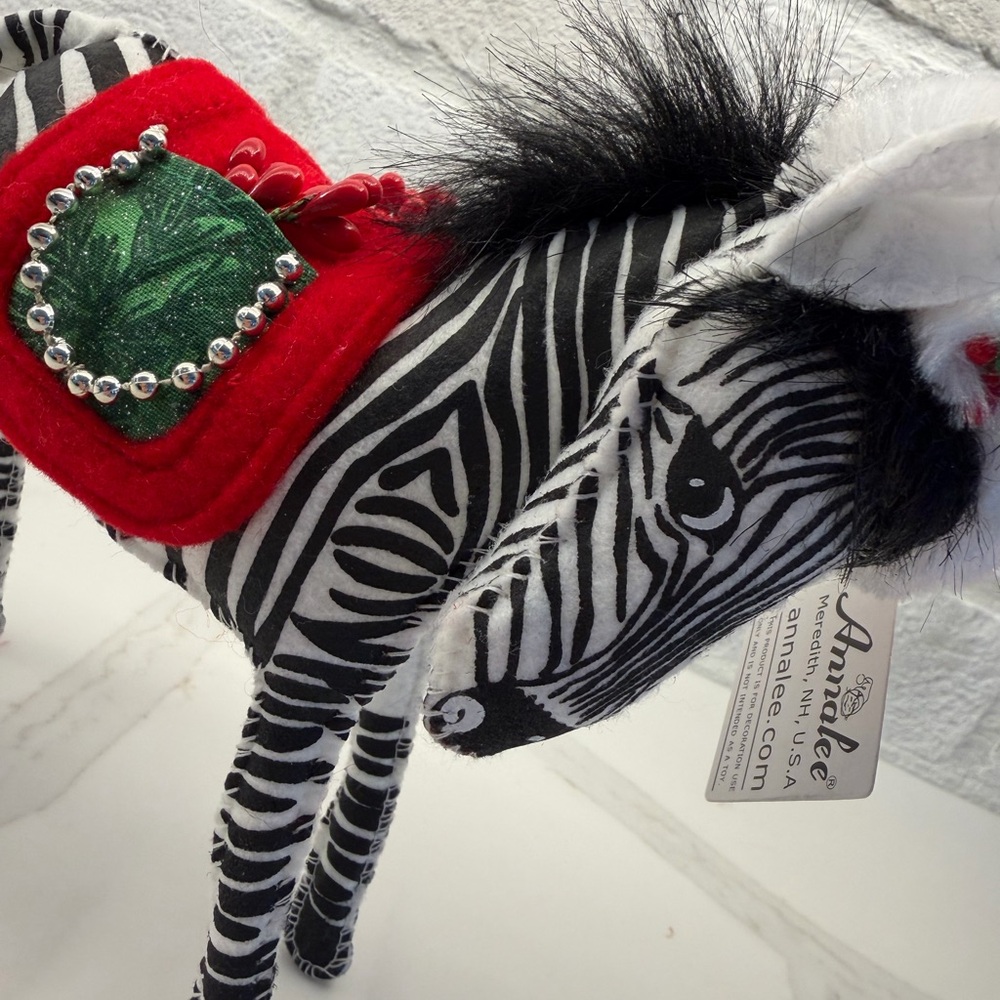 Annalee 760421 7 in Evergreen Zebra NWT